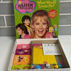 Disney Lizzie McGuire “What Would Lizzie Do?” Board Game 2003 Hasbro -Complete